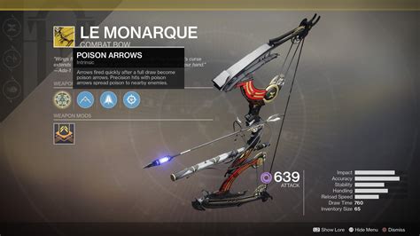 le monarque destiny 2